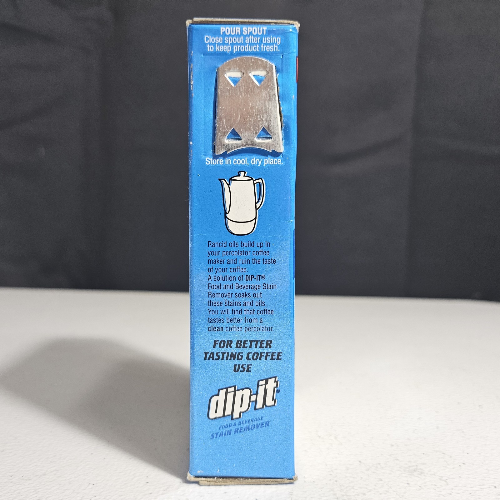 READ!!! (1) dip-it – Food & Beverage Stain Remover Powder, 5oz, HARD POWDER