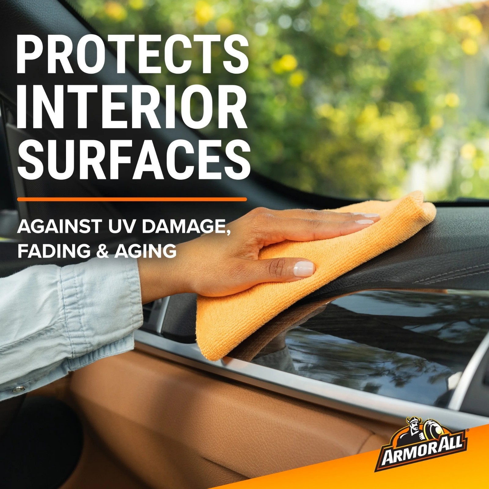 Armor All Ultra Shine Protectant Car Cleaning Spray 16 fl oz Interior Exterior