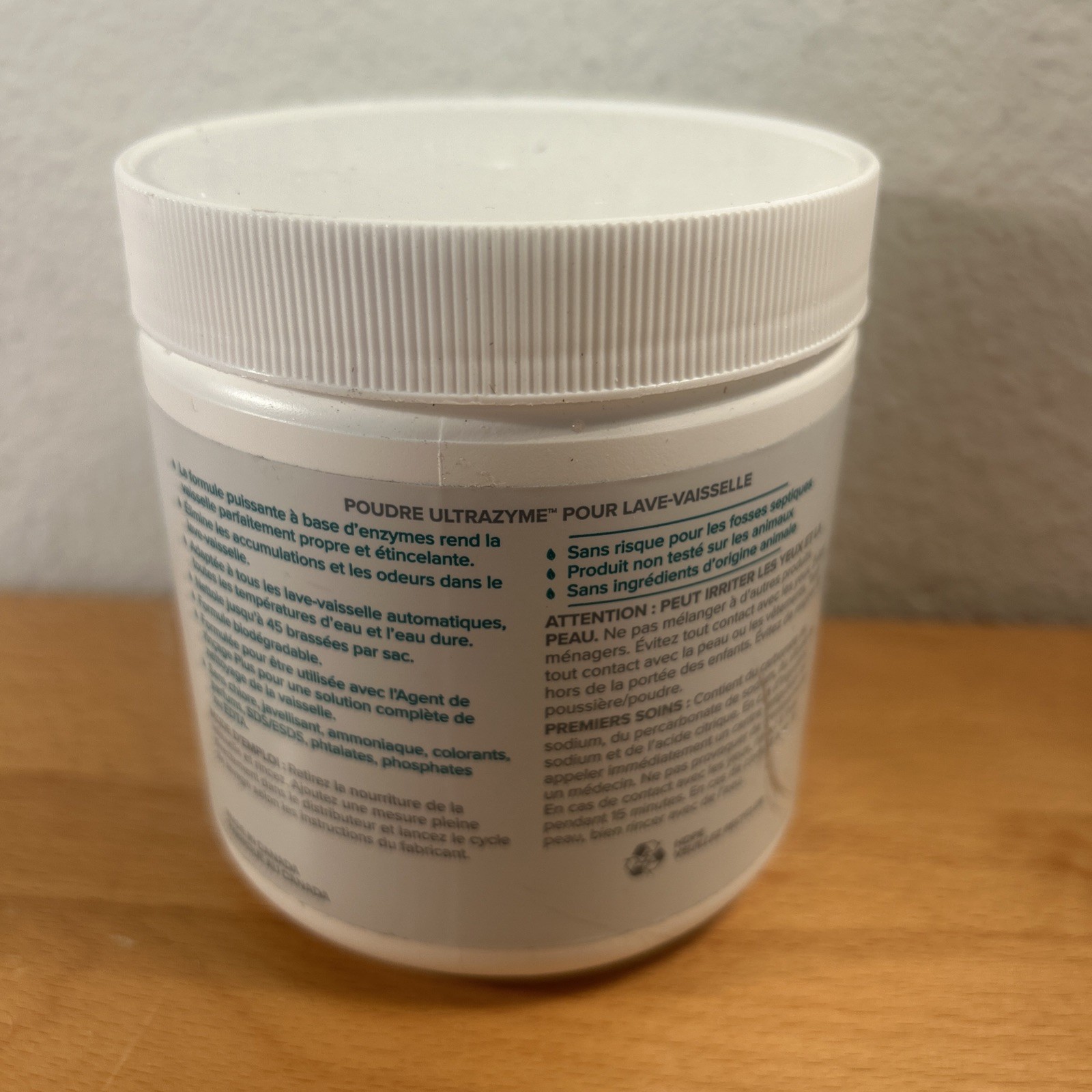 Norwex UltraZyme Dishwasher Powder Enzyme Dish Detergent 45 Loads 15.87 oz