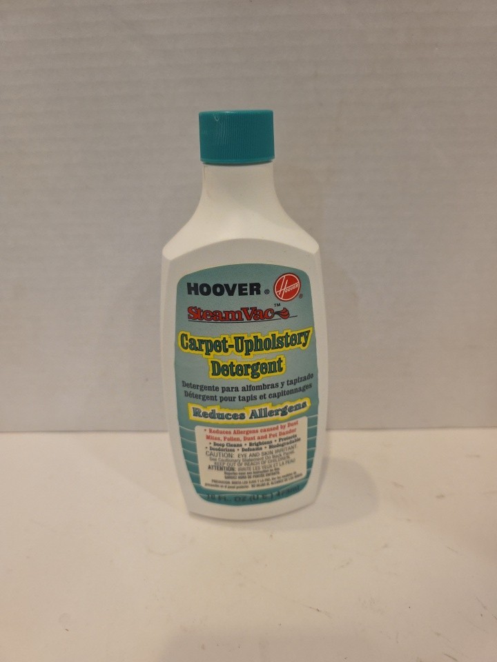 NEW Hoover Steamvac Carpet Upholstery Detergent 16 oz Allergen Reducer NOS