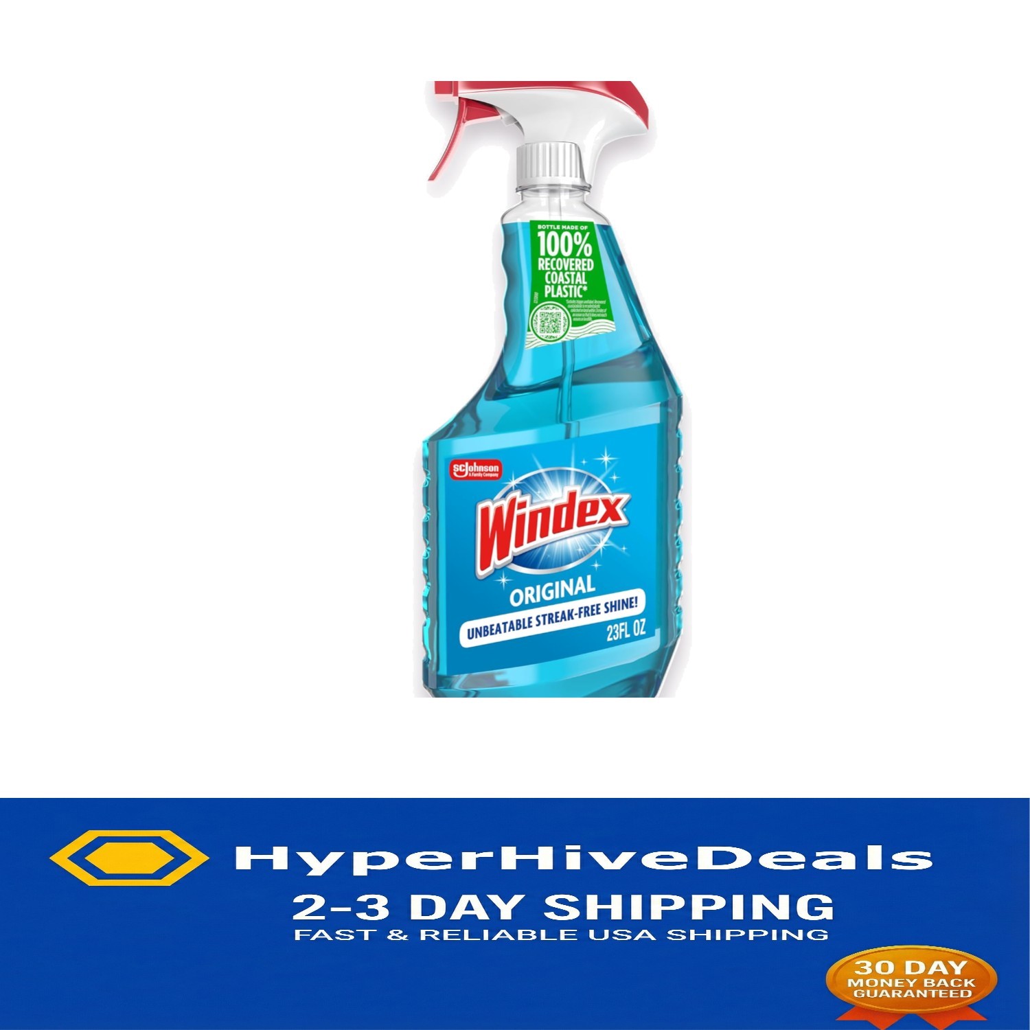 23 Fl Oz Glass Cleaner – Effortless Shine & Streak-Free Formula