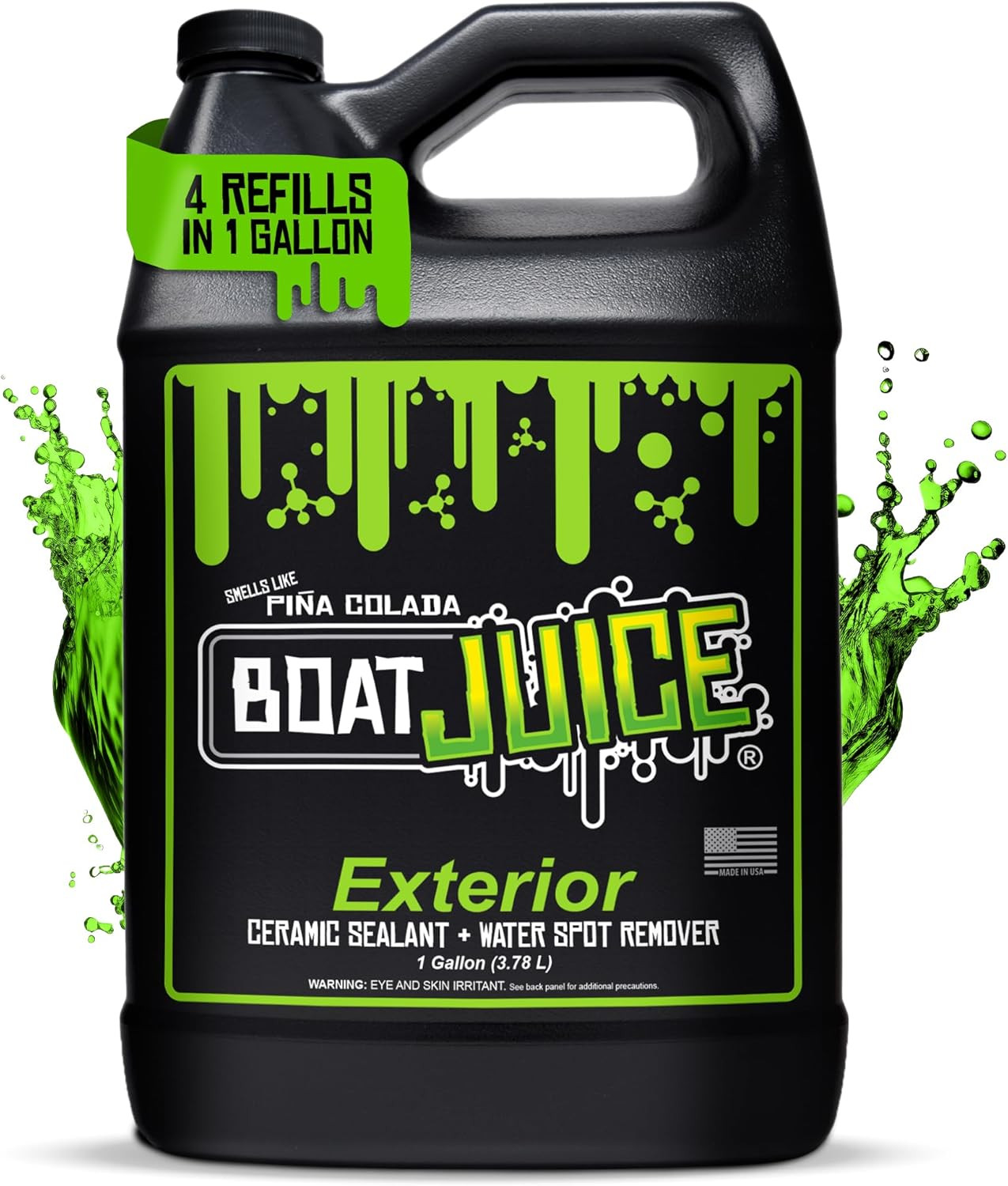 2In1 Exterior Boat Cleaner & Protectant | Water Spot Remover with Sio2 Ceramic S