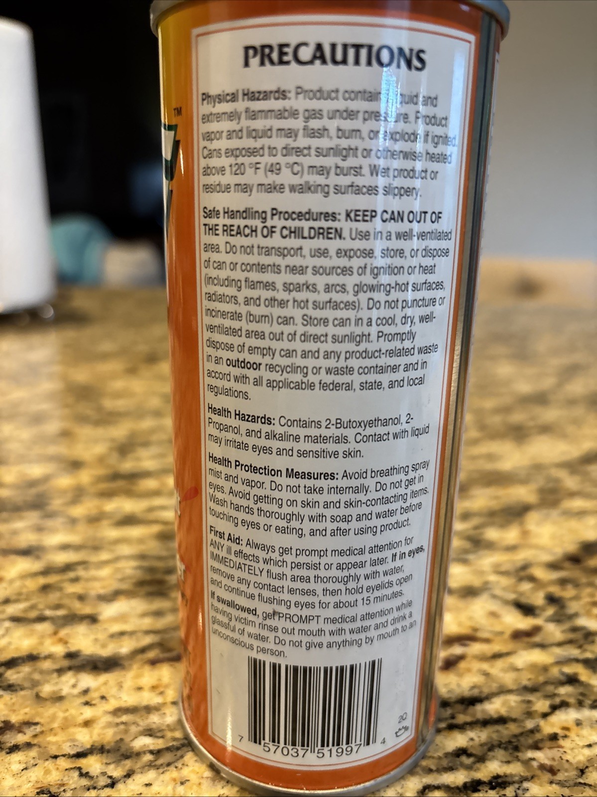 Orange Glo Orange Eliminator Spray, 14 oz Carpet Spot Remover