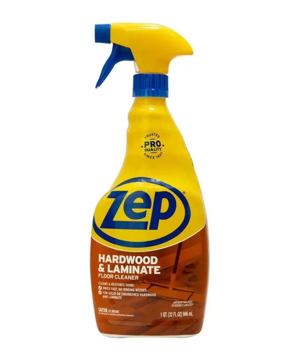 Zep Commercial Wood Floor Cleaner Spray 32oz for Hardwood and Laminate Floors