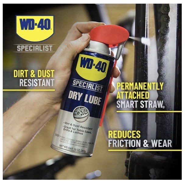 6X WD-40 Specialist Dry Lube w/ PTFE Dirt Dust Corrosion Resistant 10 Oz