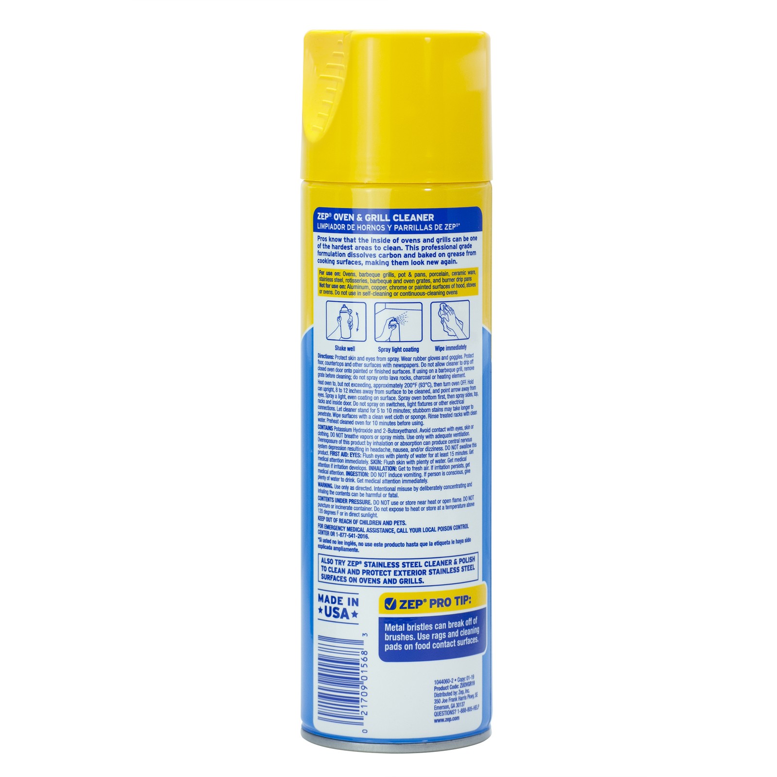 Zep Heavy-Duty Oven and Grill Cleaner ZUOVGR (12)
