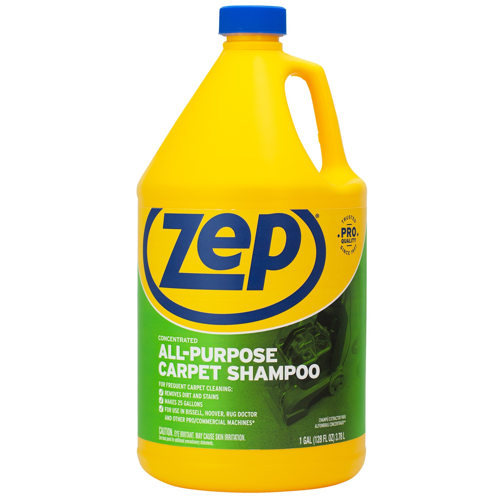 ZEP All-Purpose Carpet Shampoo Concentrate 128 oz ZUCEC128 (Case of 4)