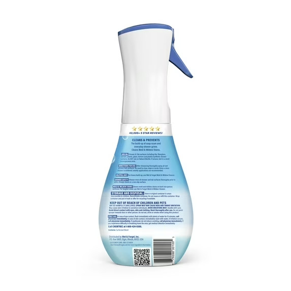 (2 pack) Wet & Forget Shower Ultra Cleaning Mist, Fresh Scent, 16.9 fl oz