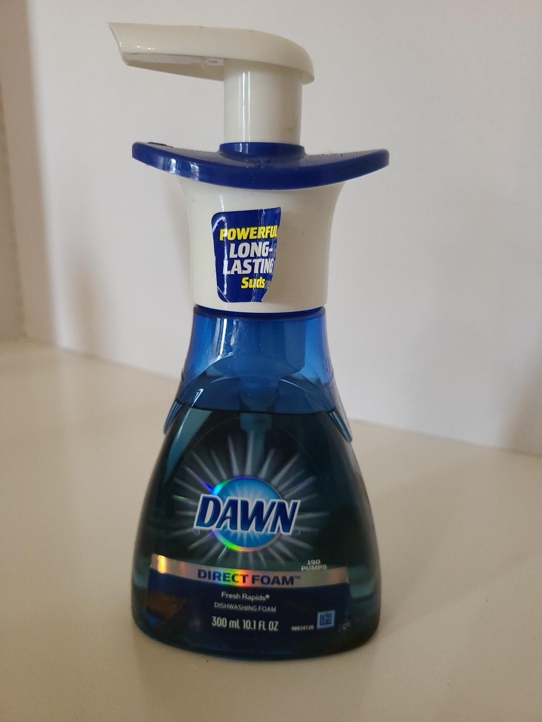 Dawn Direct Foam 10.1oz, 2008 Discontinued Fresh Rapids 95% Full, Used Long Last