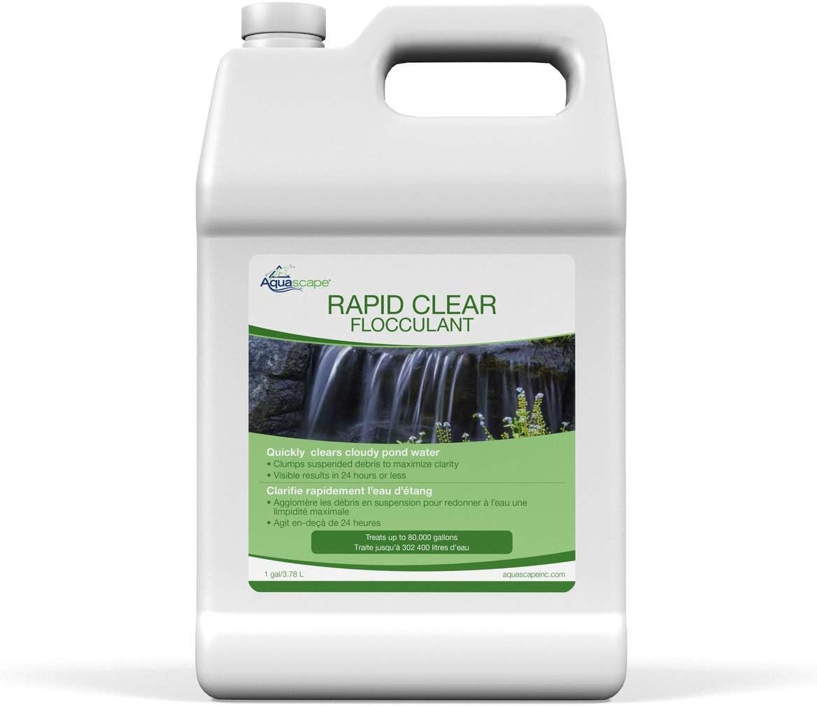 96007 Rapid Flocculant Treatment Clears Cloudy Pond Water 1 Gallon/ 3.78 L