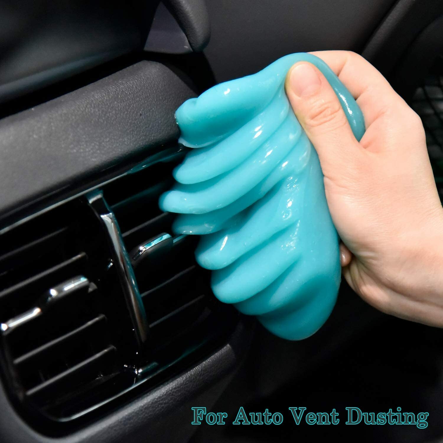 2PC PC Keyboard Car Dust Dirt Soft Sticky Cleaner Glue Gum Silica Gel Cleaner US