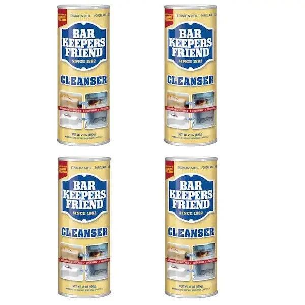 Bar Keepers Friend 21 oz. All-Purpose Cleaner and Polish (4-Pack)