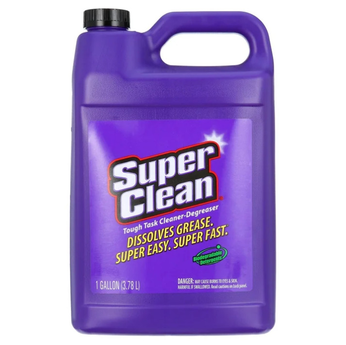 4 Pack Super Clean Tough Task Cleaner-Degreaser – 1 Gallon | 128 Fluid Ounces Pk