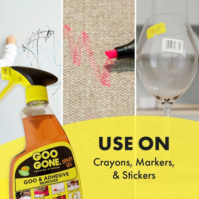 Goo Gone Original Spray Gel – 12 fl. oz 2 pack