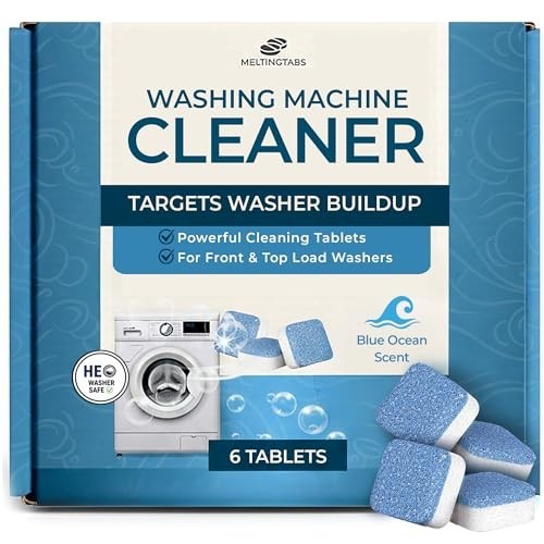 Uproot Clean Washing Machine Cleaner Tablets – 24 Pack for a 12 Month Supply. Fo