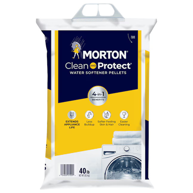 Morton 40-lb Water Softener Salt Pellets