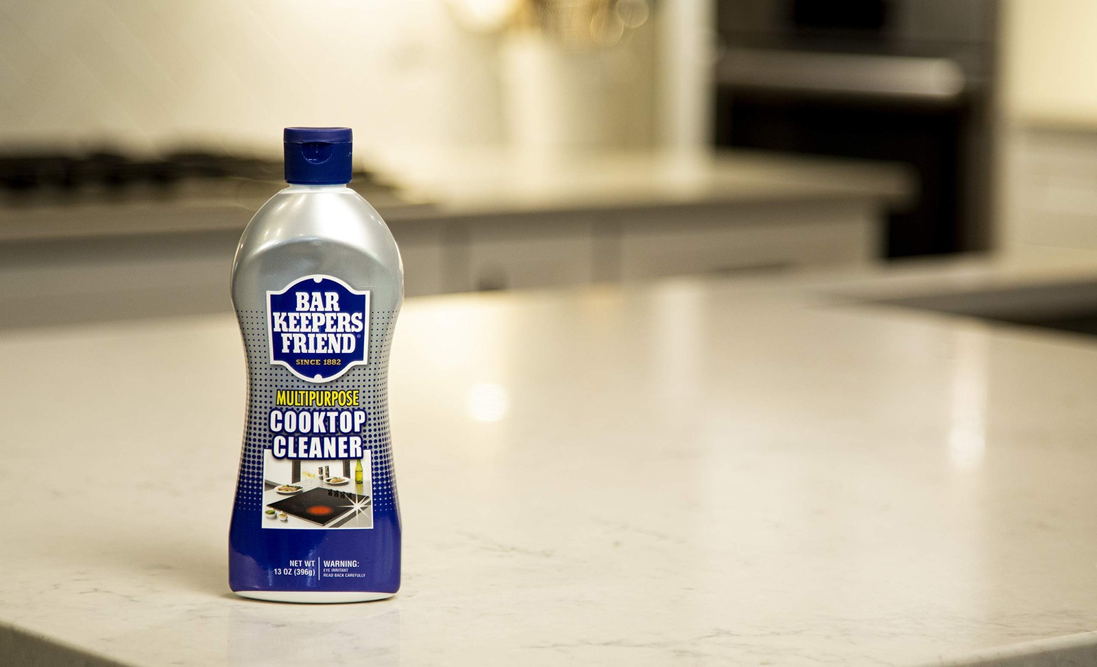 BAR KEEPERS FRIEND Multipurpose Cooktop Cleaner (13 oz) – Liquid Stovetop Cle…