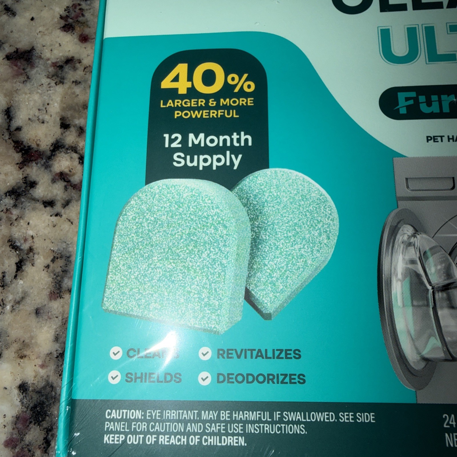 Uproot Clean Washing Machine Cleaner Ultra 24 Tablets New In Box Get Rid of Odor