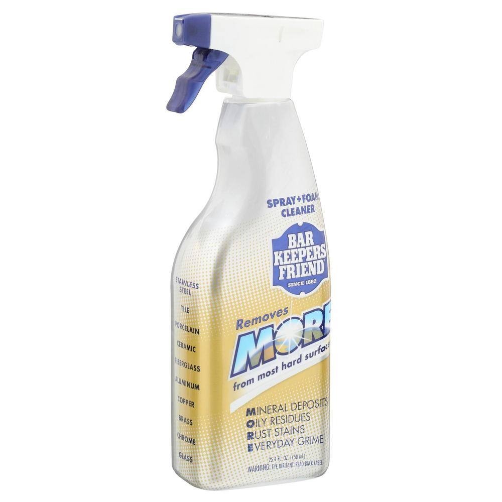 Bar Keepers Friend More Spray & Foam (25.4 oz. 3 Pack) Rust Grime Stains Remover