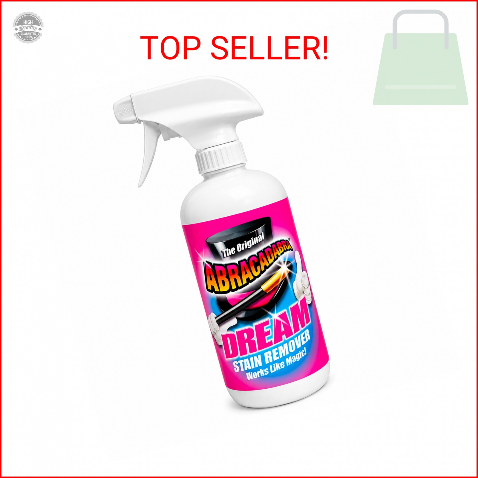 Abracadabra® Dream Stain Remover – 16oz Instant Stain Treatment for Fresh Spills