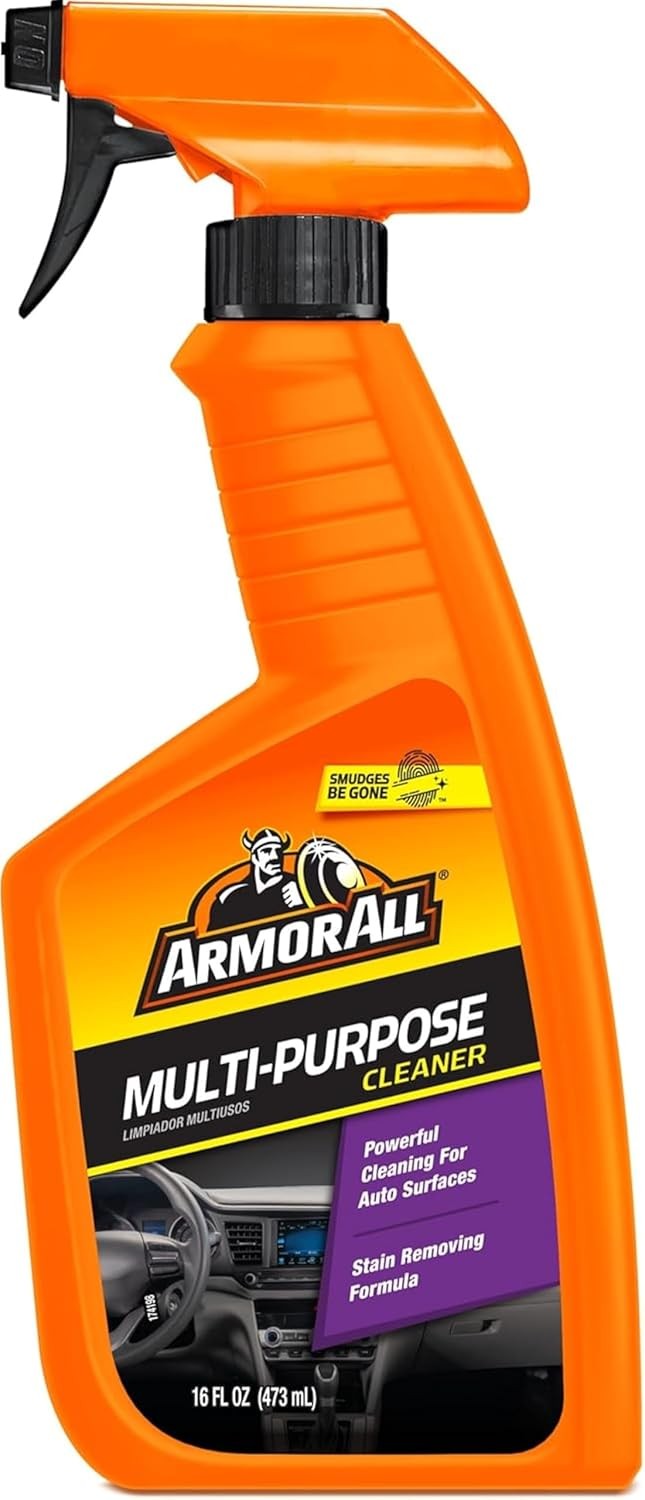 Versatile Car Cleaning Spray for Interior and Exterior Surfaces – 16 Fl Oz