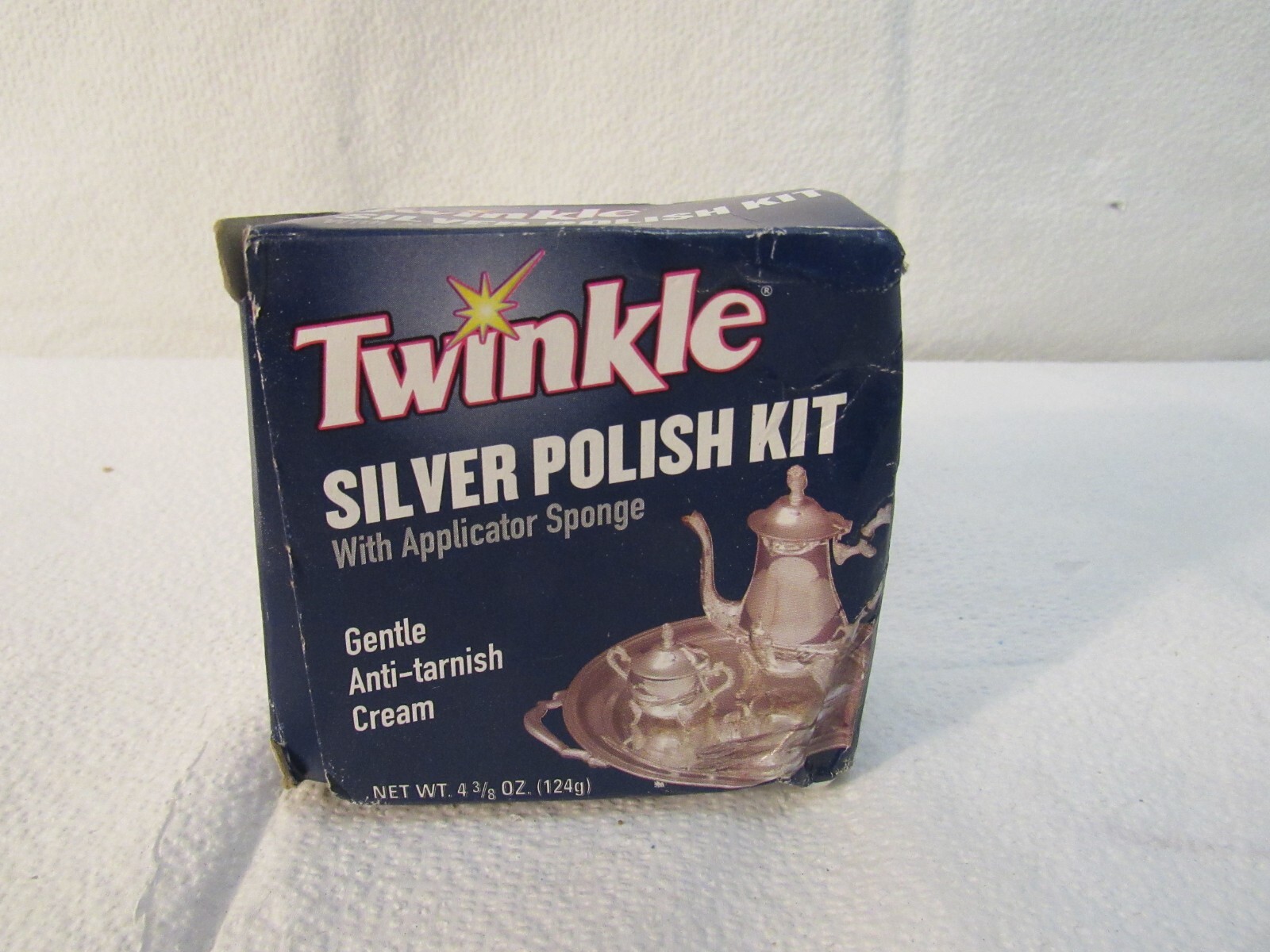 Twinkle Silver Polish Kit 4 3/8oz Jar Anti Tarnish