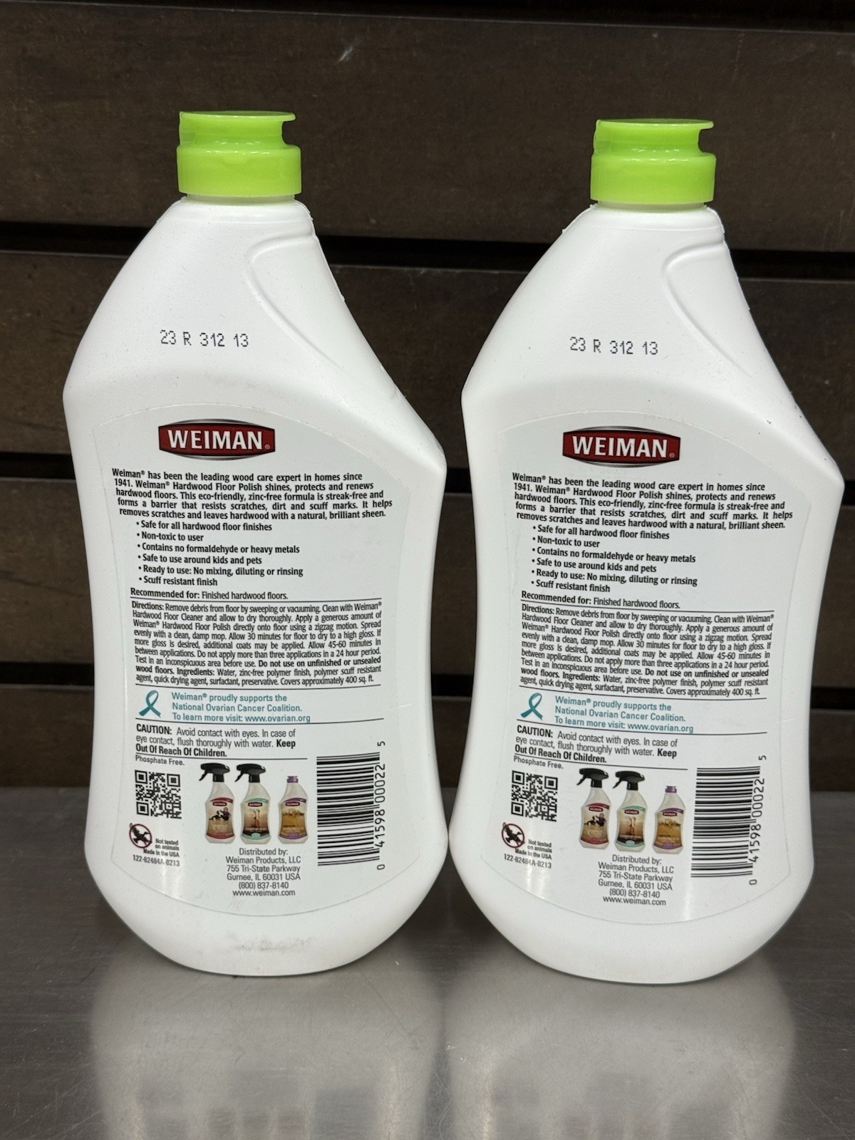 Lot of 6 – Weiman Hardwood Floor Polish 27 Fl Oz