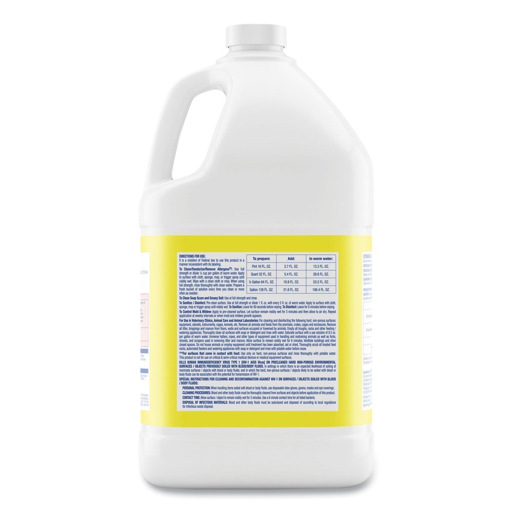Professional LYSOL Brand 19200-99985 128 oz Cleaner Concentrate – Lemon New