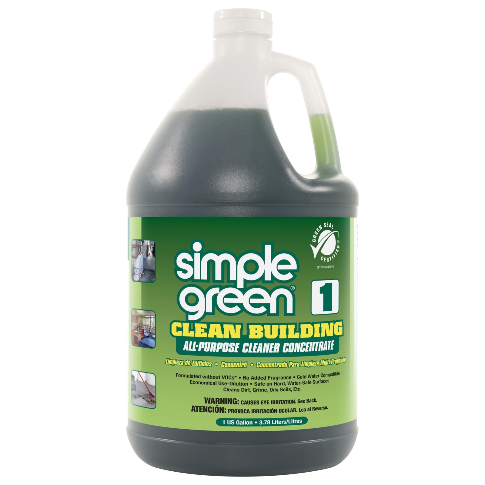 Simple Green Industrial SMP11001 Clean Building AllPurpose Cleaner Concentrat…