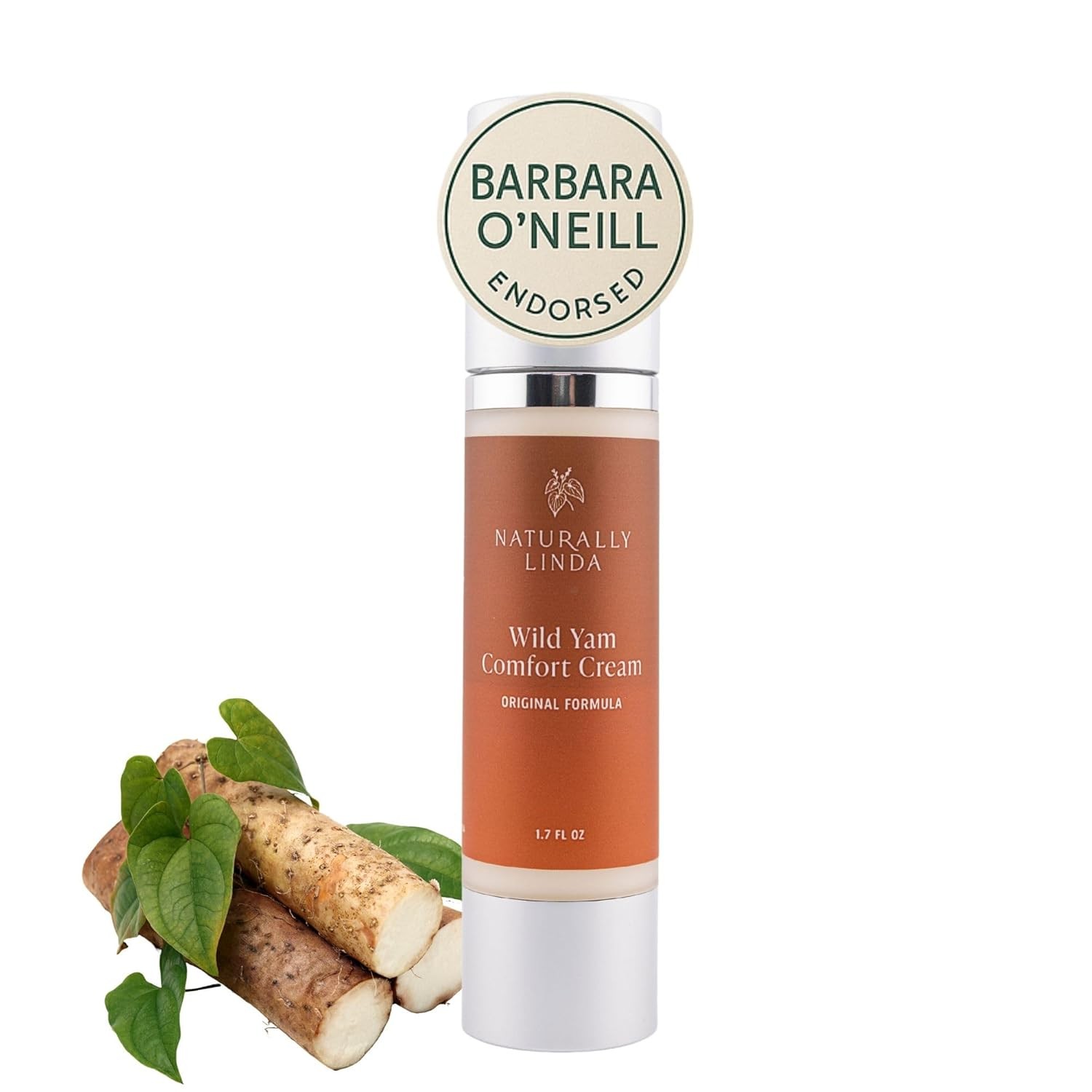 Organic Wild Yam Cream for Women, Inspired by Barbara O??Neill ?C Herbal Comfort