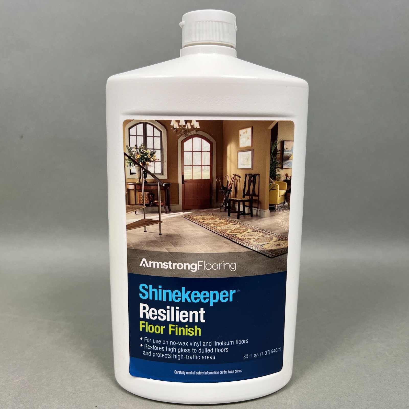 Armstrong Shinekeeper Resilient Floor Finish 32oz SEALED Vinyl Linoleum Gloss Qt