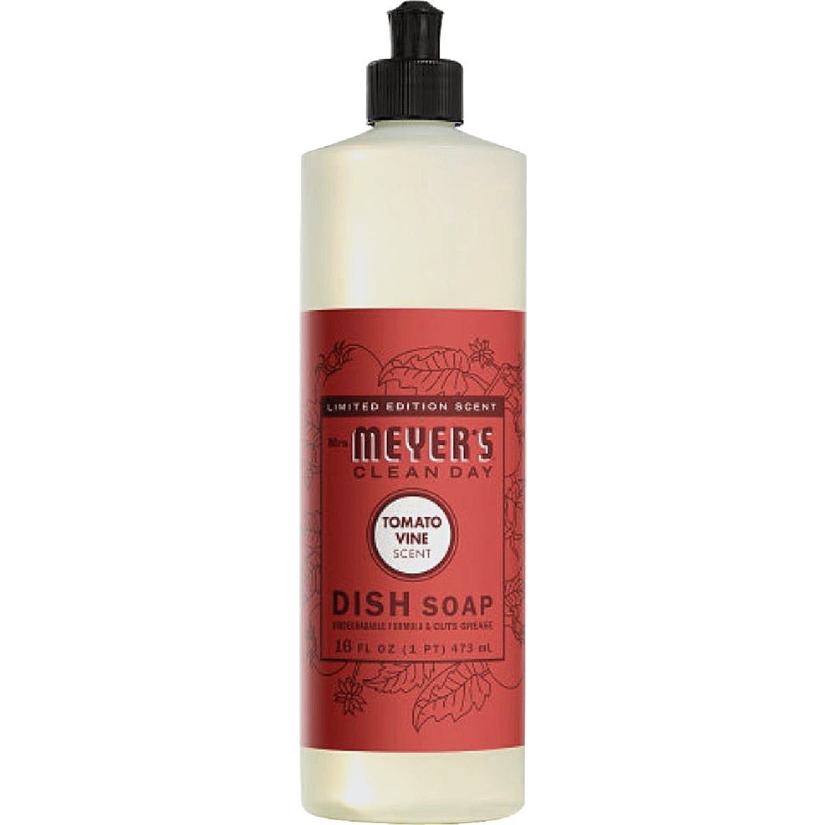 Mrs. Meyer’s Clean Day 16 Oz. Tomato Vine Dish Soap 11980 Mrs. Meyer’s 11980