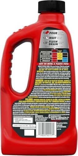 Drano Max Gel Drain Clog Remover and Cleaner for Shower or Sink Drains