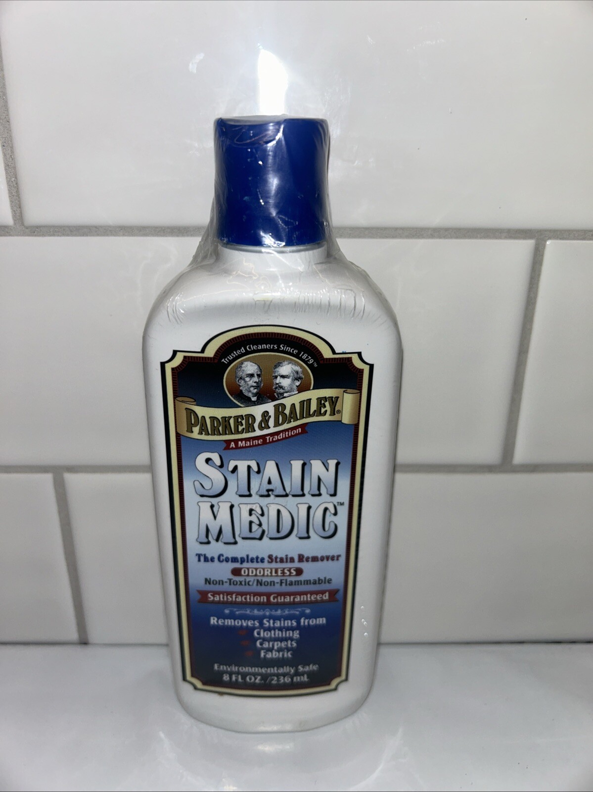 Parker & Bailey Stain Medic Clothing Carpets Fabric Odorless Non Toxic 8 Ounces
