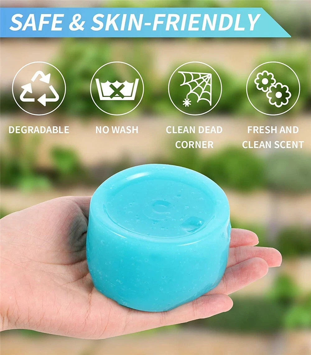 Car Interior Cleaning Gel Dust and Dirt Remover for Auto Vents and Keyboards 160
