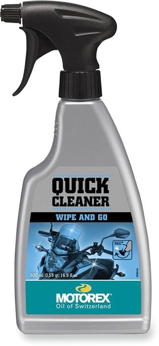 Motorex Wipe And Go Quick Cleaner 16.9 Fluid Ounce/500 mL Spray