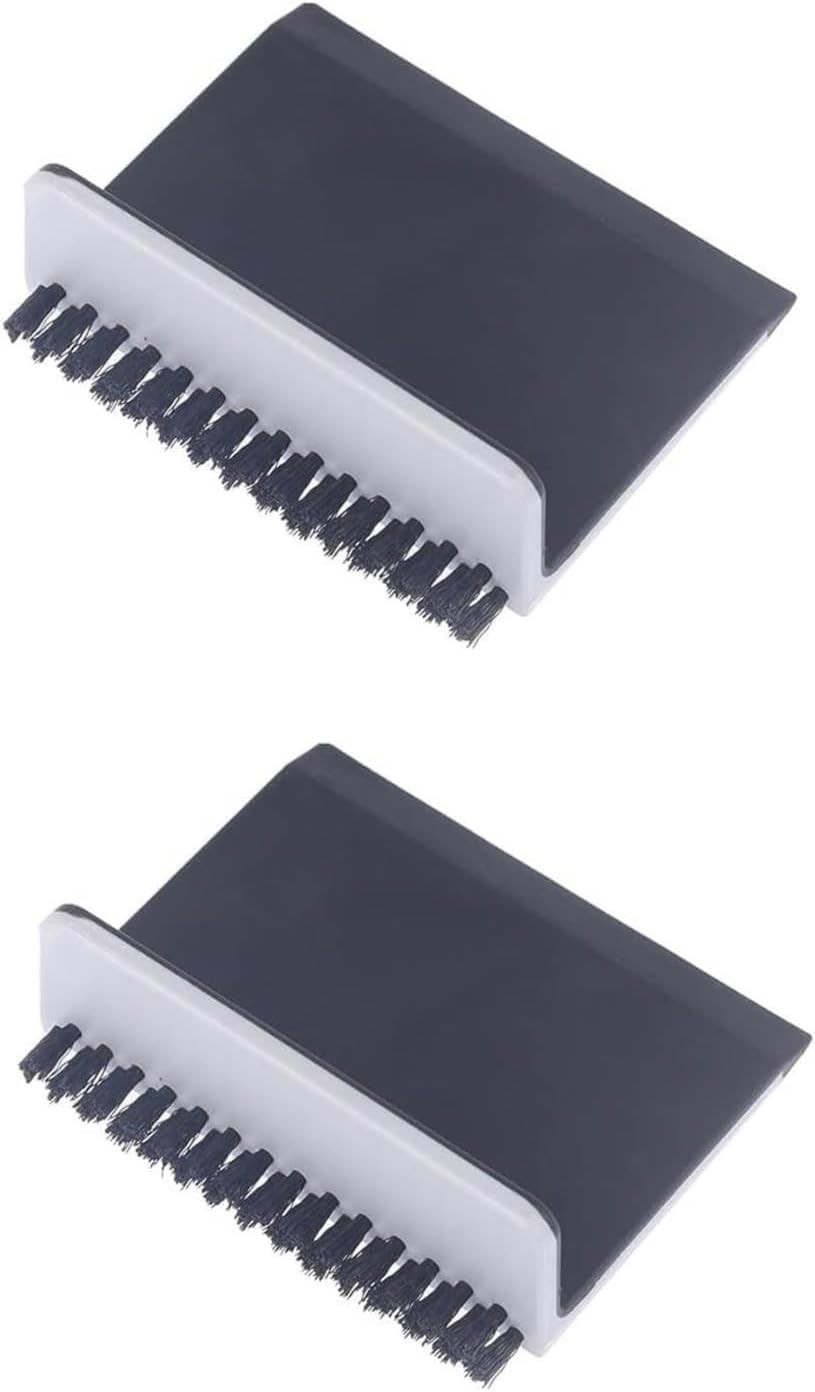 2 Pcs Black Kitchen Sink Squeegee Cleaner Countertop Brush Wiper Vegetable Cl…