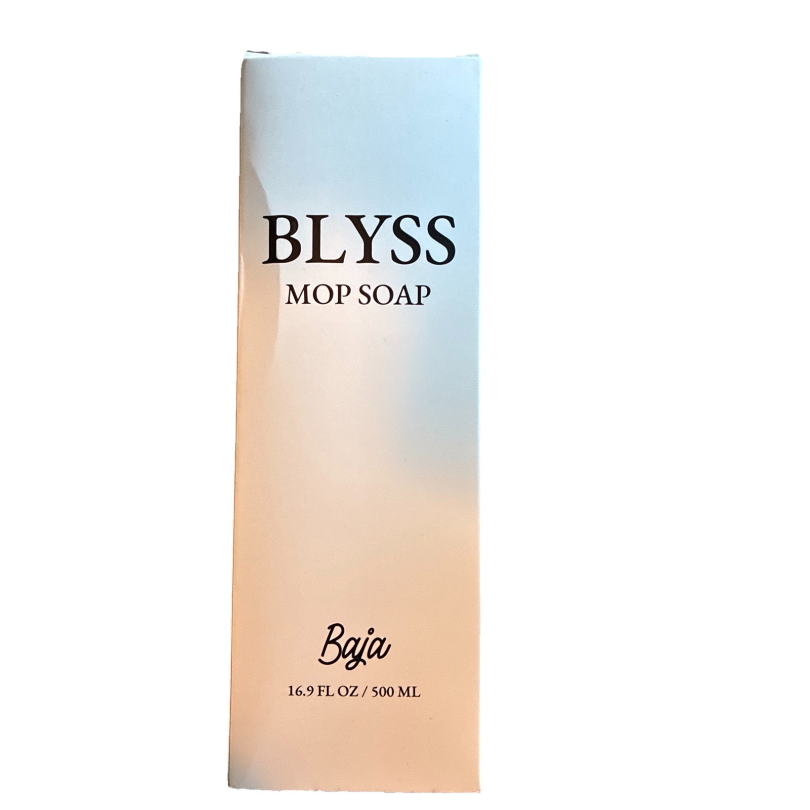 Blyss Mop Soap BAJA 16.9 Fl Oz New