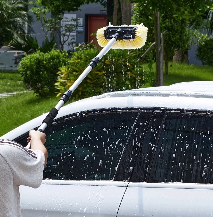 soft bristle car wash brush head-gentle tool,Compatible with most standard poles