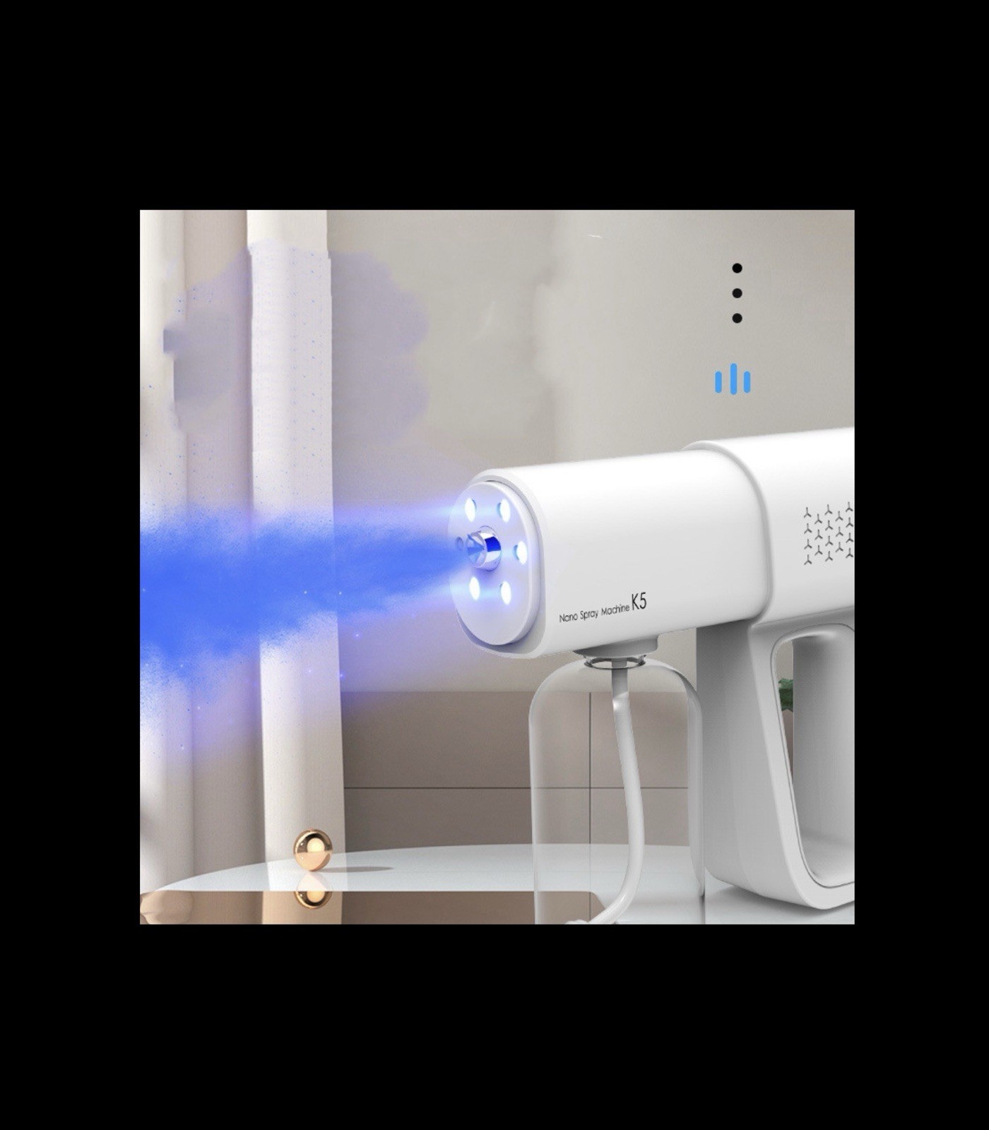 K5 Electric Handheld Cordless Sanitizer Sprayer, Scent Free, 1 Gal, Home