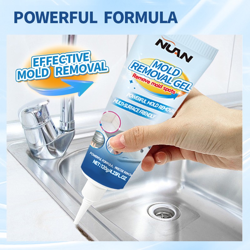 2PCS Mold Stain Remover Power Gel Cleaner for Front Loader Washing Machine Seal