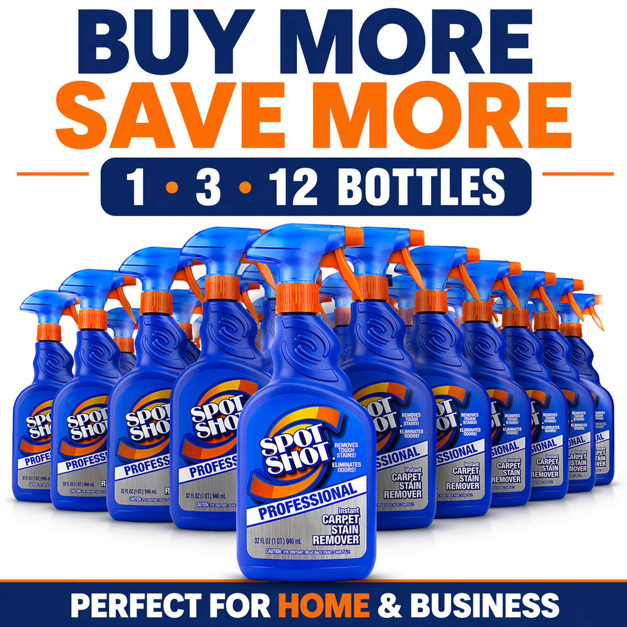 Spot Shot Carpet Stain Remover 32 oz Spray Odor Eliminator 1 3 12 Bottles