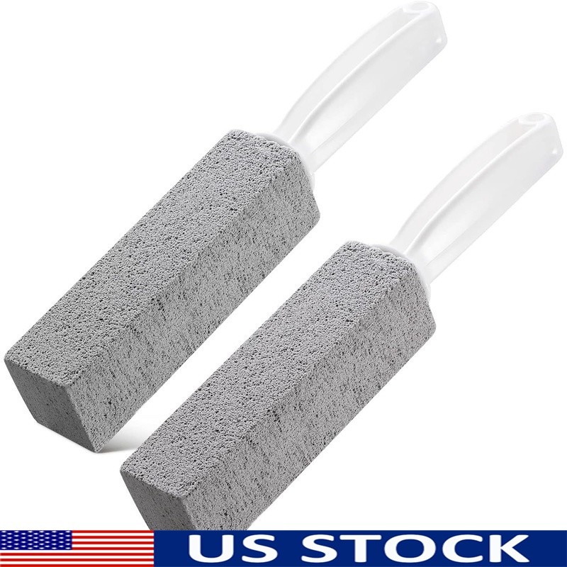 2Pack Pumice Cleaning Stones Stain Remover EcoFriendly NonScratch Toilet Tool US