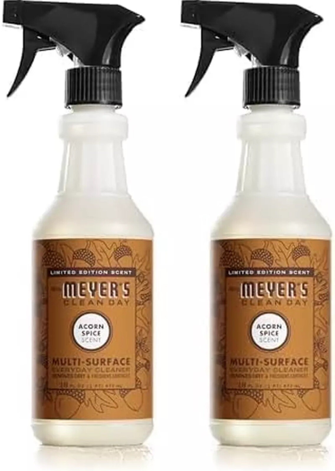 Mrs. Meyer’s Clean Day Multi-surface Cleaner, Acorn Spice, 16 Fl Oz, Pack of 2