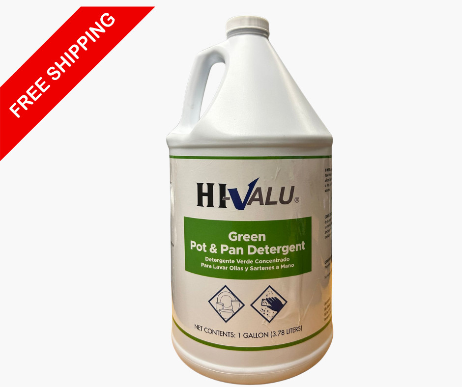 Hi-valu Green Pot and Pan Detergent 1 Gallon 128Oz