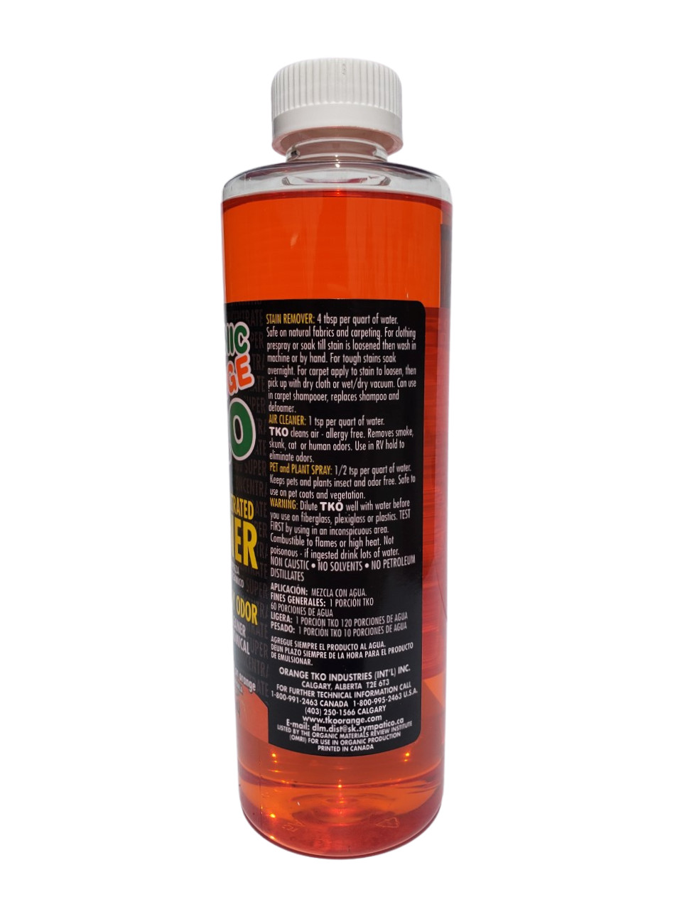 Organic Orange TKO Super Concentrated All Purpose Cleaner 16oz