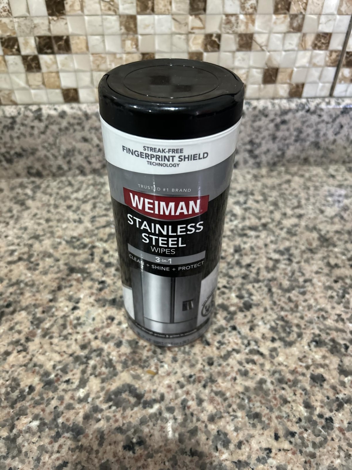 Weiman Stainless Steel Cleaner Wipes, 30-Count Anti-Fingerprint Appliance
