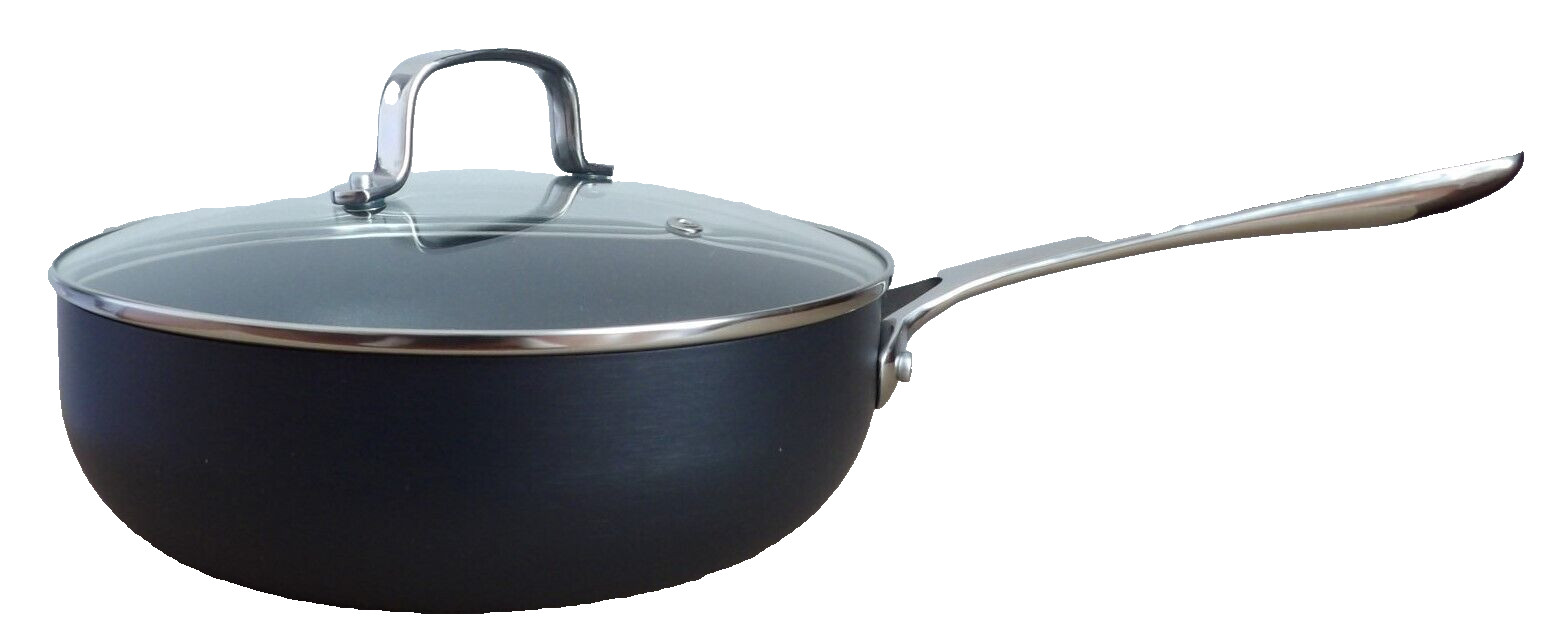 The Cellar 3 QT Saucepan + Lid Hard-Anodized Aluminum Nonstick Premium Quality
