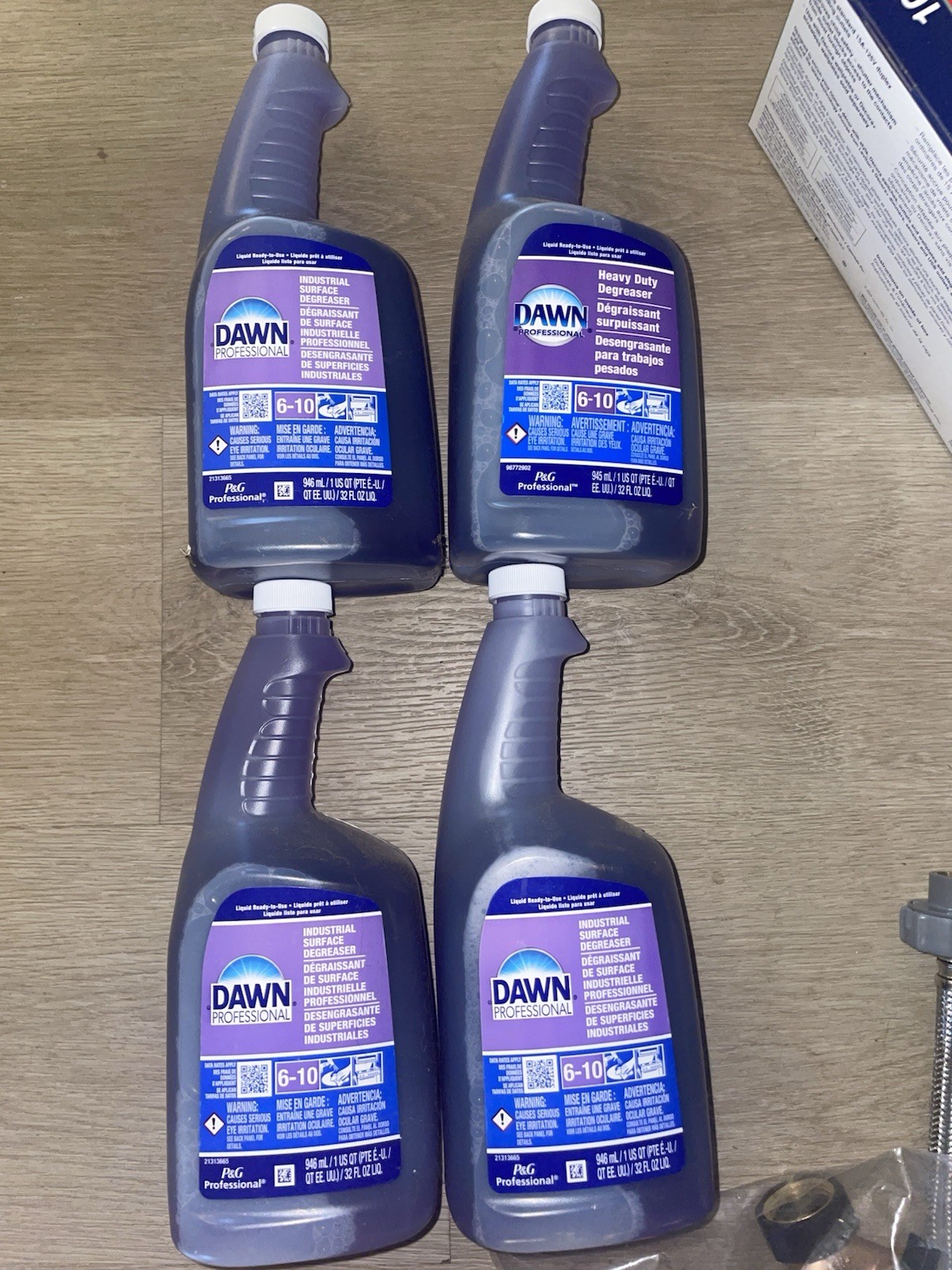 4 PACK Heavy-Duty Dawn Professional 32-fl oz Degreaser LIQUID READY TO USE