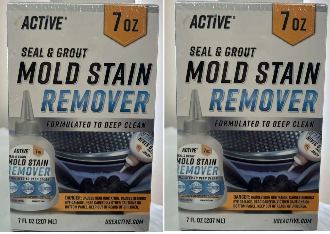 2x Active Seal & Grout Mold Stain Remover, 7 fl oz each